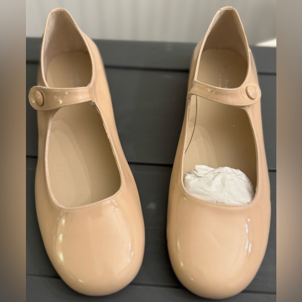 Elegant Manuela De Juan Tan Girl Dress Shoes Mary Jane